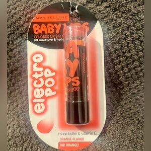 Maybelline Electro Pop Lip Balm - Oh! Orange **This is for a lot of 2 balms**